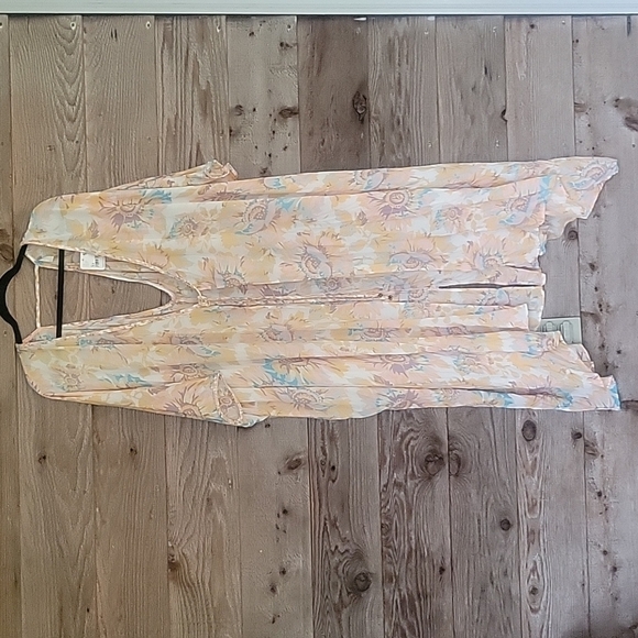 Free People XSmall Into The Wild Kimono NWT - Picture 2 of 12